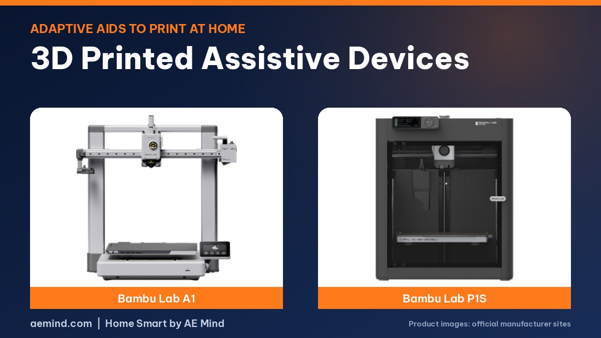 3D Printed Assistive Devices - official printer photos
