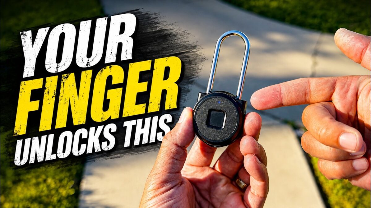 Anweller Biometric Padlock review