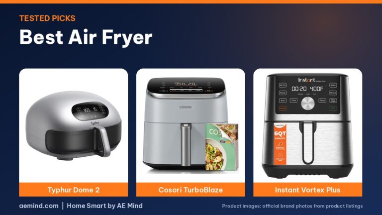 Best Air Fryer (2026): Typhur Dome 2, Cosori, Instant and Ninja Compared