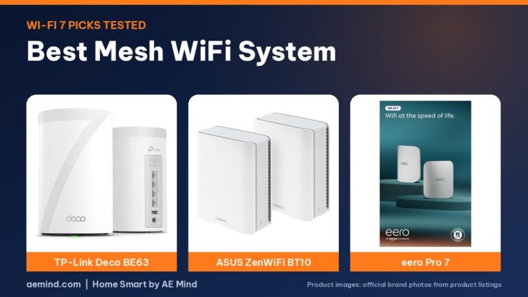 Best Mesh WiFi System (2026): TP-Link Deco, ASUS, eero and Orbi Compared