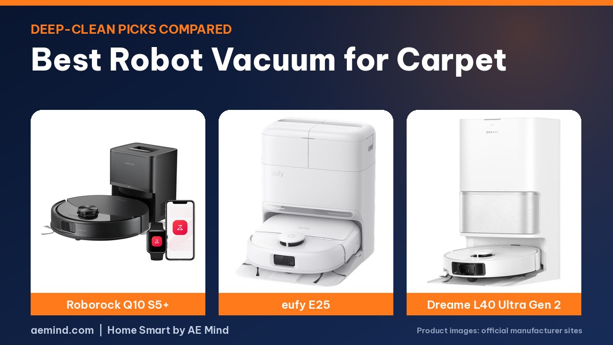 Best robot vacuum for carpet