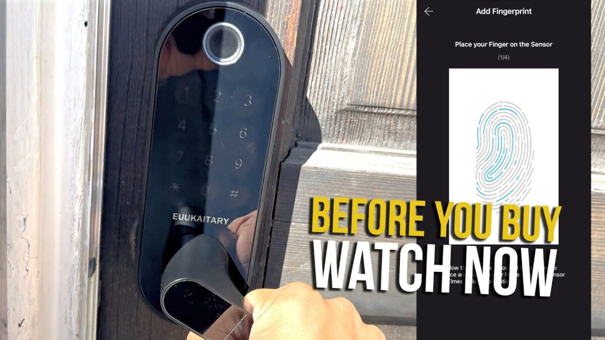 EUUKAITARY fingerprint smart door lock review