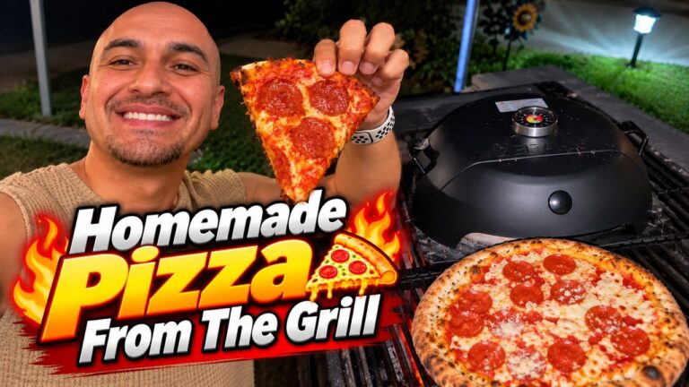 Geras HeatGuard Pro Pizza Oven for Grill Review: Homemade Pizza on My Charcoal Grill