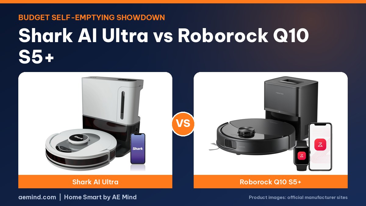 Shark AI Ultra vs Roborock Q10