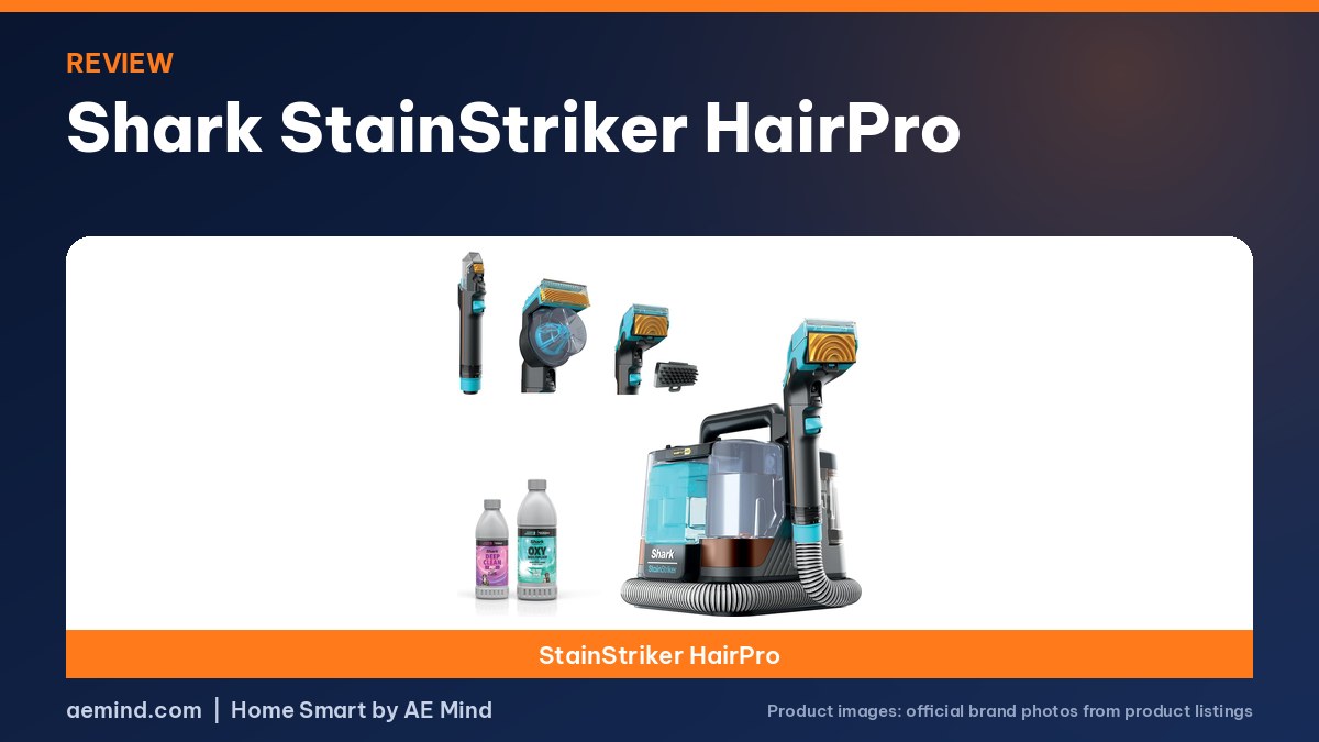 Shark StainStriker HairPro official product photo