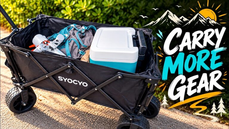 SYOCYO Collapsible Wagon Cart Review: 420-lb Folding Wagon