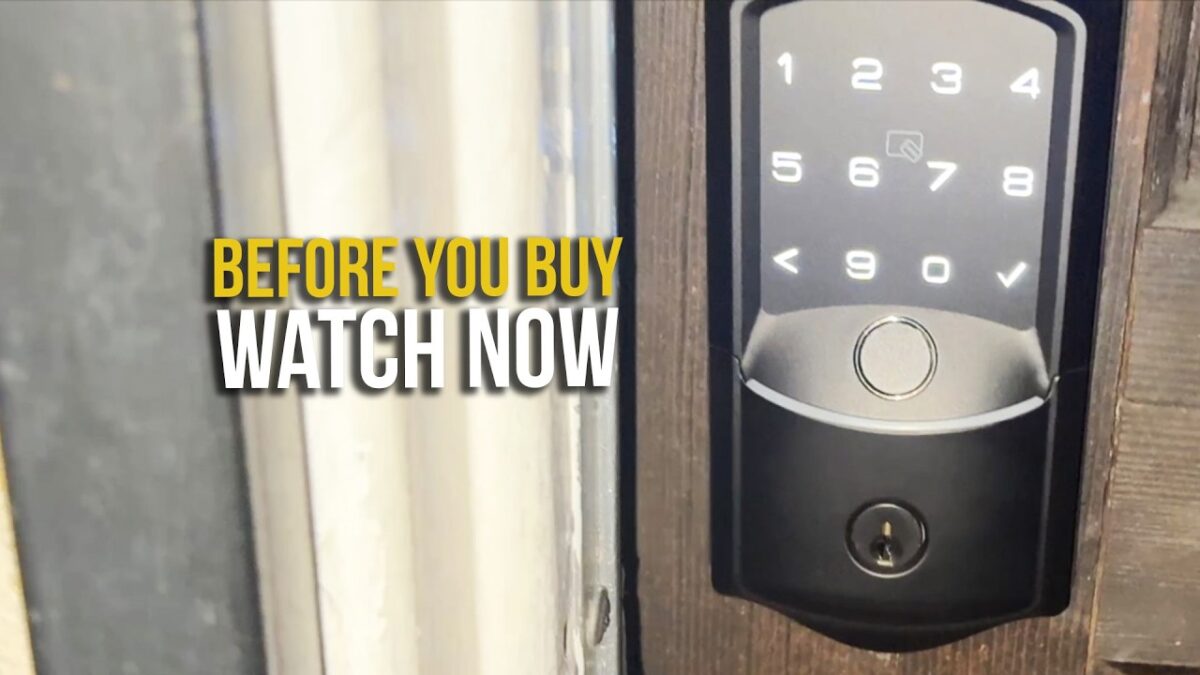 Veise VE027-K WiFi smart lock review